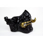 Ghost of Tsushima black fanged mask, Jin Sakai mask, Mempo fanged mask