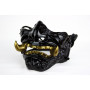 Ghost of Tsushima black fanged mask, Jin Sakai mask, Mempo fanged mask