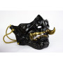 Ghost of Tsushima dark bronze fanged mask, Jin Sakai mask, Mempo fanged mask