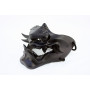 Japan Fanged Matt Black mask