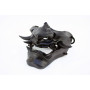 Japan Fanged Matt Black mask