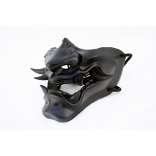 Japan Fanged Matt Black mask