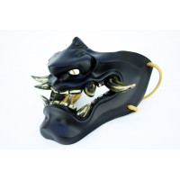 Japan Fanged Gold Teeth mask